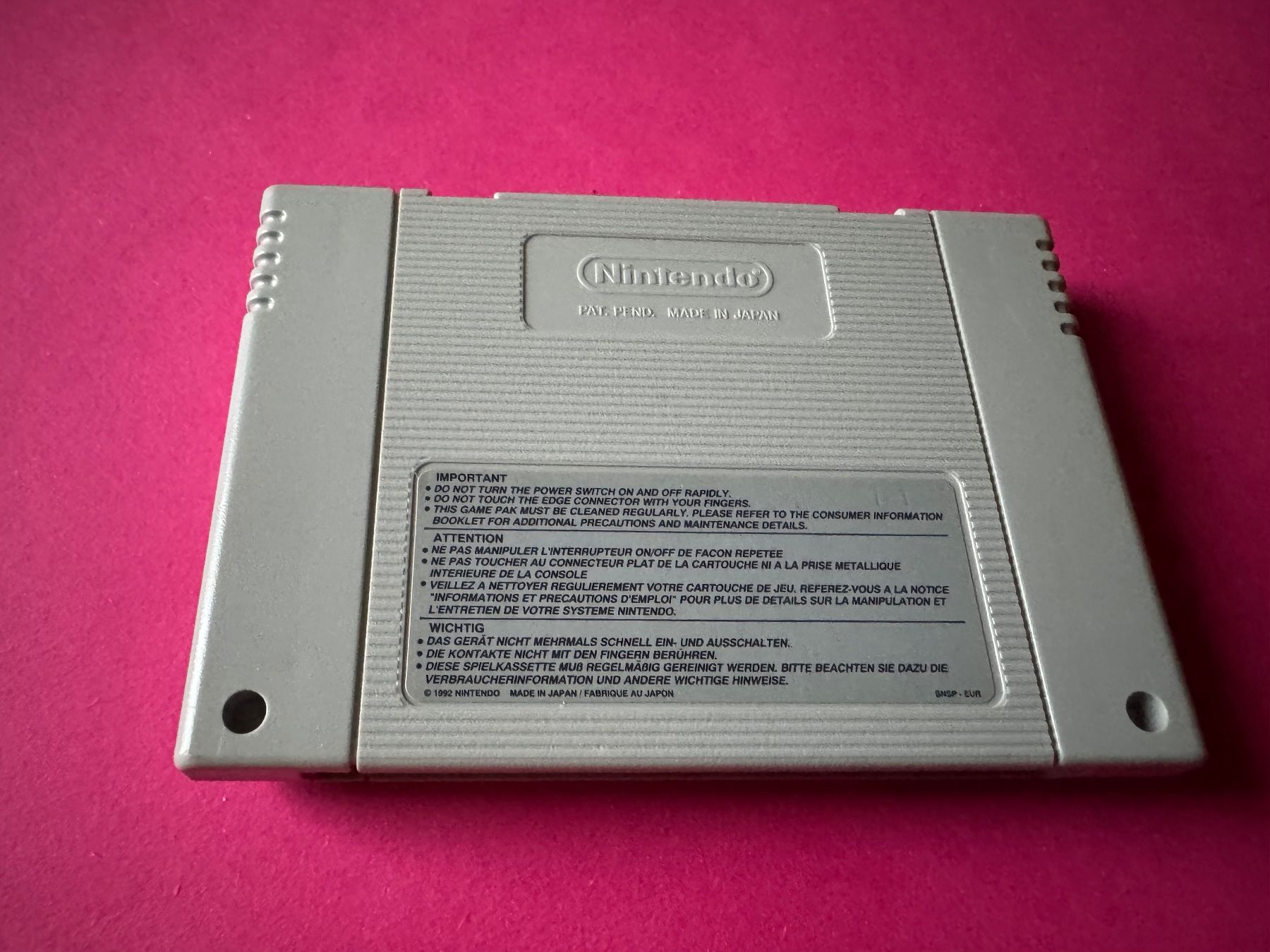 Nintendo Giochi: ARKANOID SPIEL FÜR SUPERNINTENDO – Usato da Hägendorf venduto da Briansgameshop 1