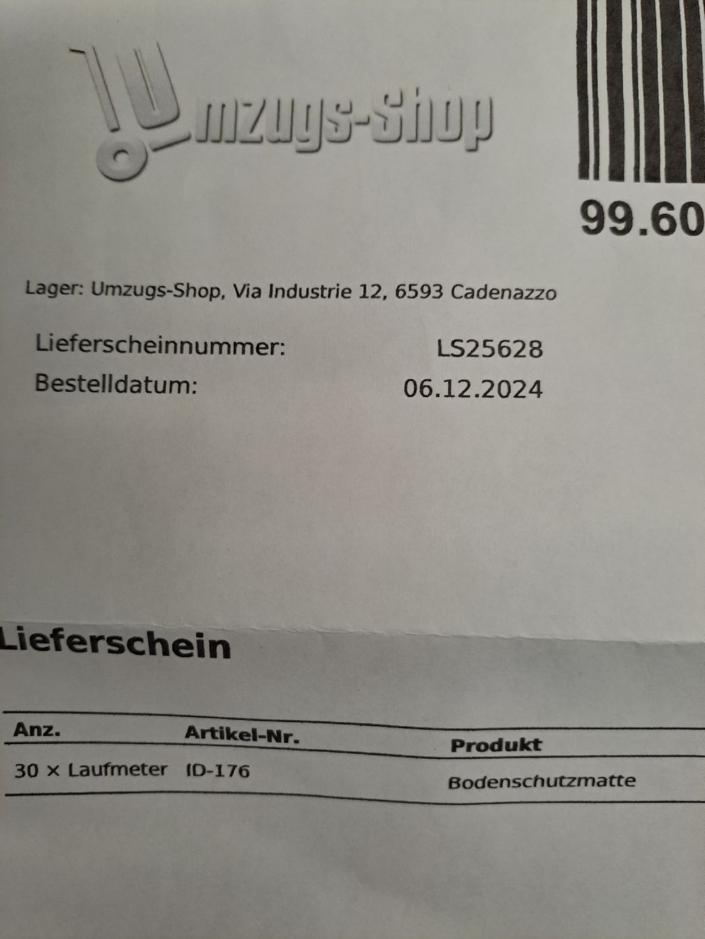 Tappetini fitness: Bodenschutzmatte 30m x 1m – Nuovo e nell'imballaggio originale da Zürich venduto da ale_nk5w 1