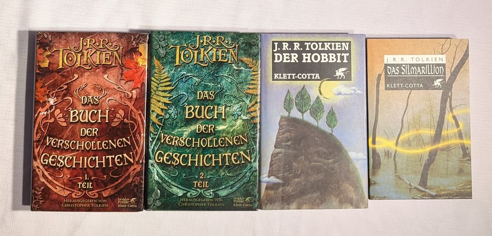 4 Bücher der Herr der Ringe Welt - J.R.R. TOLKIEN (Gebraucht) in Wängi ...