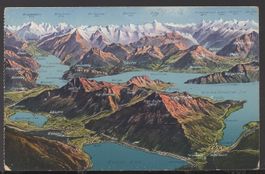Rigi - Relief  Vierwaldstdter - Zuger - Lauerzer - See