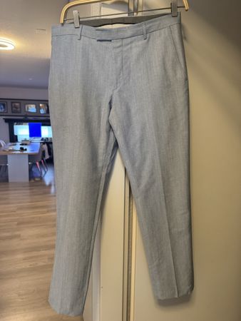 Herren Hose Windsor Santino shaped fit hellblau