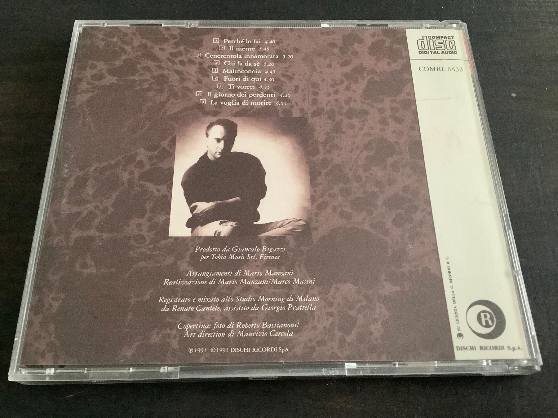 CD: Marco Masini / malinco noia / 1991 – Usato da Dübendorf venduto da Troll_88 1