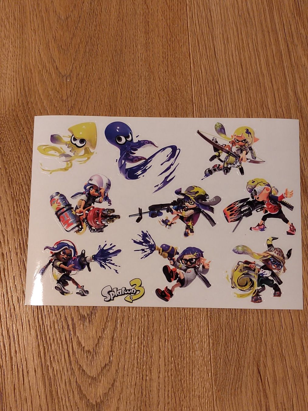 Nintendo Spiele: Stickers Splatoon 3 – Gebraucht aus Fribourg von