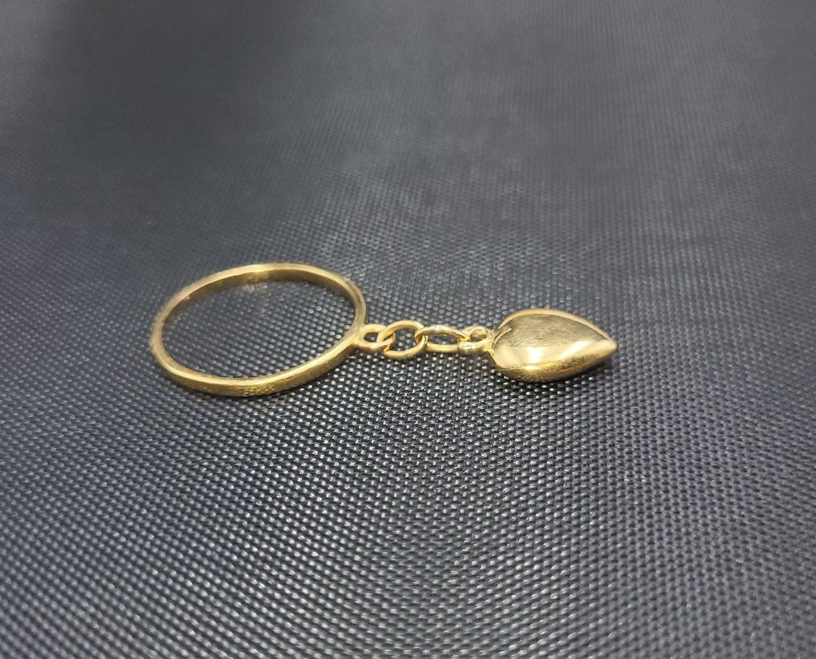 Anelli: 18 Karat 750 Gold Herz-Ring – Usato da Wald ZH venduto da Dasilver 3