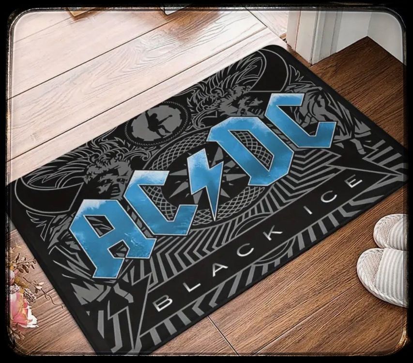 Fussmatte Salontisch Wandbehang Decko Background AC/DC (Neu und ...