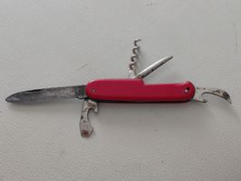 Taschenmesser Made in Germany rot gebraucht mit Gebrauchssp.