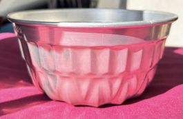 Neue Gugelhopfform Oetker Aluminium silber guter Zustand