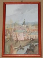 Ölgemälde (VII), gerahmt 13x19 cm