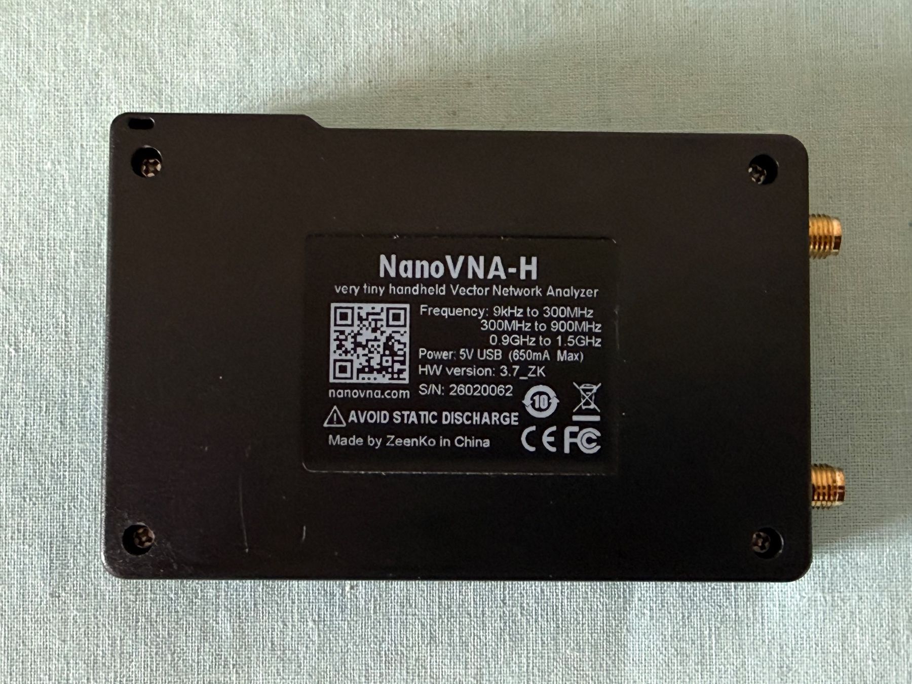 Tutti gli attrezzi: NanoVNA-H – Nuovo (secondo la descrizione) da Sumiswald venduto da MFMF02 1