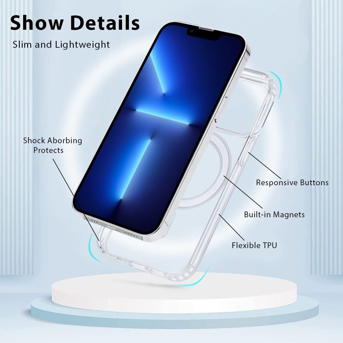 Cover & Protezioni schermo: iPhone 12/Pro/Max - coque antichoc aimant magsafe intégré – Nuovo e nell'imballaggio originale da Morges venduto da DigiAC 2