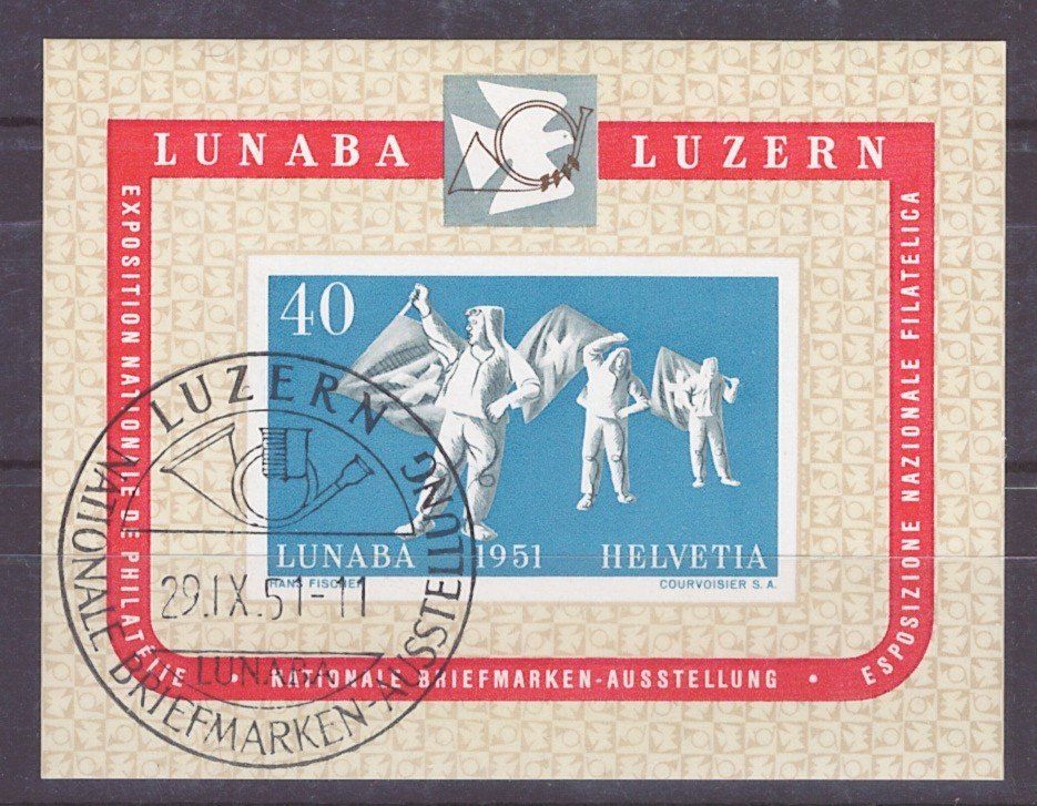 Tutti i francobolli: LUNABA-Block, SBK W32, ET-Stempel – Usato da Wangen b. Olten venduto da 66ard