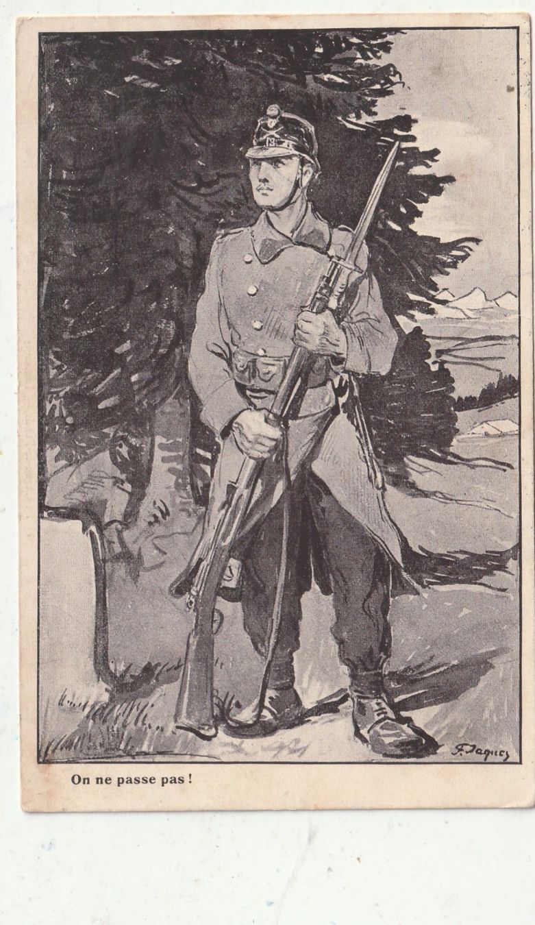 Cartes postales: Soldat -Lausanne – D'occasion à Lumbrein par made02