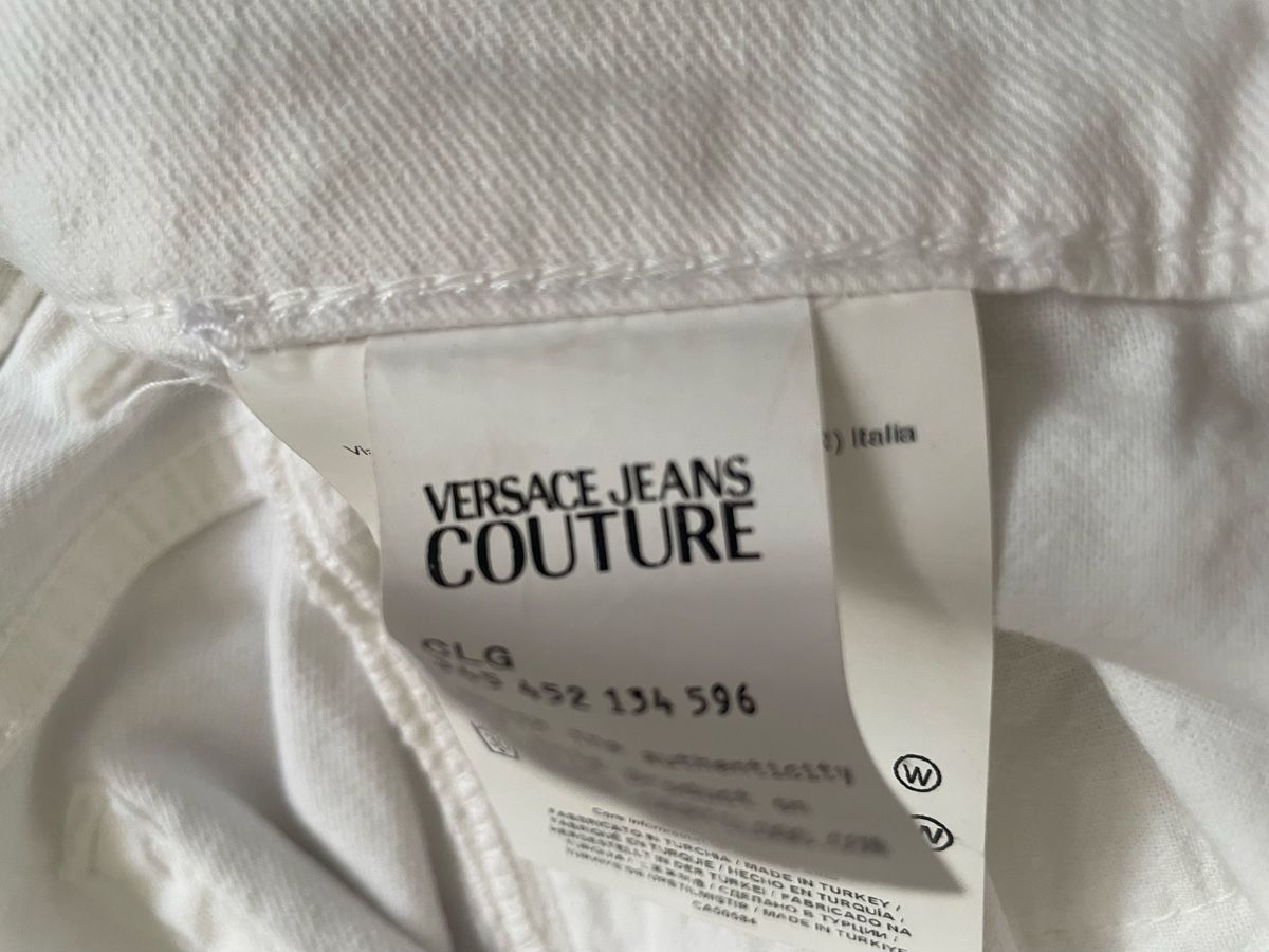 Jeans: Jeans Versace  Couture weiss Gr. 31 – Gebraucht aus Zürich von Maggi1980 5