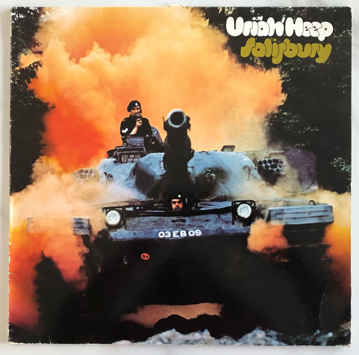 Vinyles: URIAH HEEP - SALISBURY – D'occasion à Poliez-Pittet par Newtown-Records