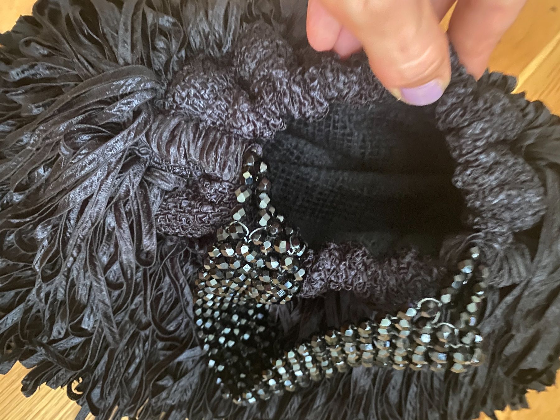 Taschen für Damen: Fransel Tasche Moça Prendada Brazil Schwarz – Neu (gemäss Beschreibung) aus Schmiedrued von visagistinalisha 2