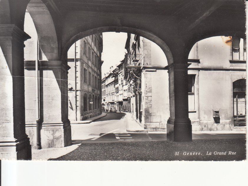 Ansichtskarten: Genève 1958 – Gebraucht aus Bürglen TG von StampGraf