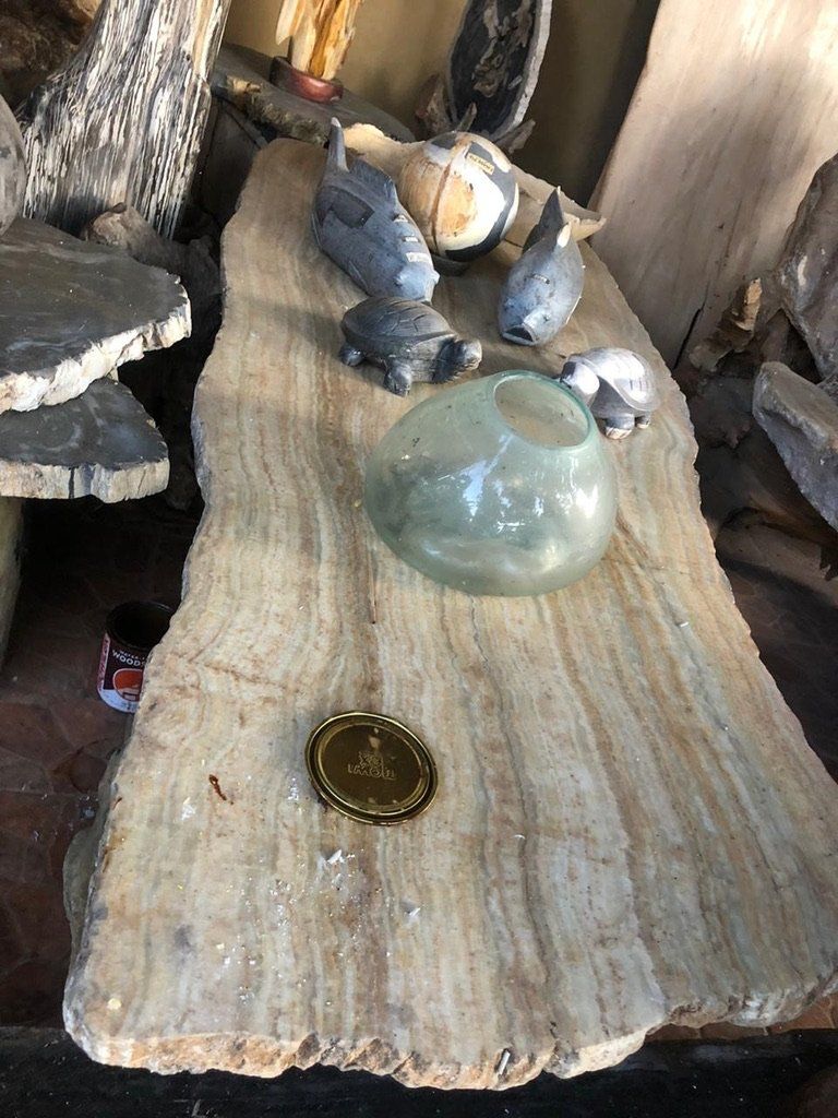 Tavoli: Tisch Marmor Onyx Stein Esstisch Wohnzimmertisch Steintisch – Nuovo e nell'imballaggio originale da Daisendorf venduto da Wohn-Kult 3