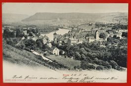 Brugg 1906 - mit Militär-Stempel