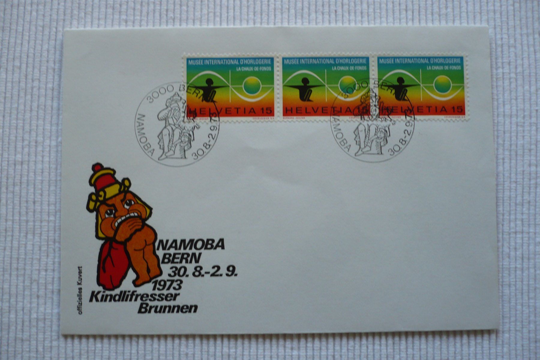 Tutti i francobolli: 1973 NAMOBA, Bern – Usato da Zürich venduto da saltandpepper008