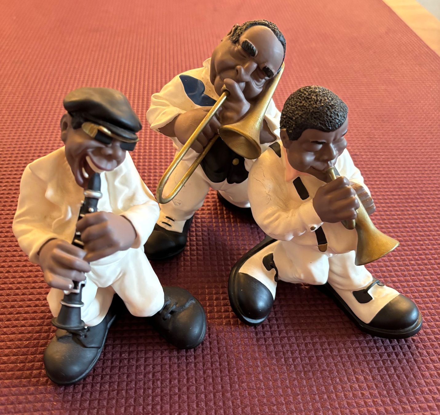Statuette: Jazz Band mit 8 Figuren – Usato da Stallikon venduto da Rsiri 1