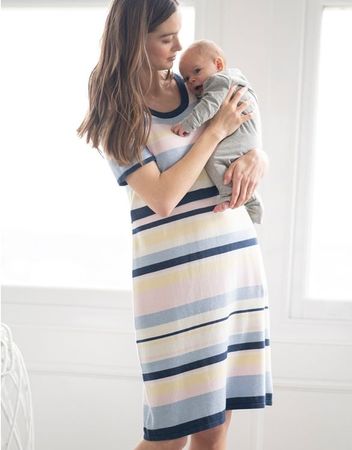 Umstandskleid Stillkleid Strickkleid Streifen Seraphine M