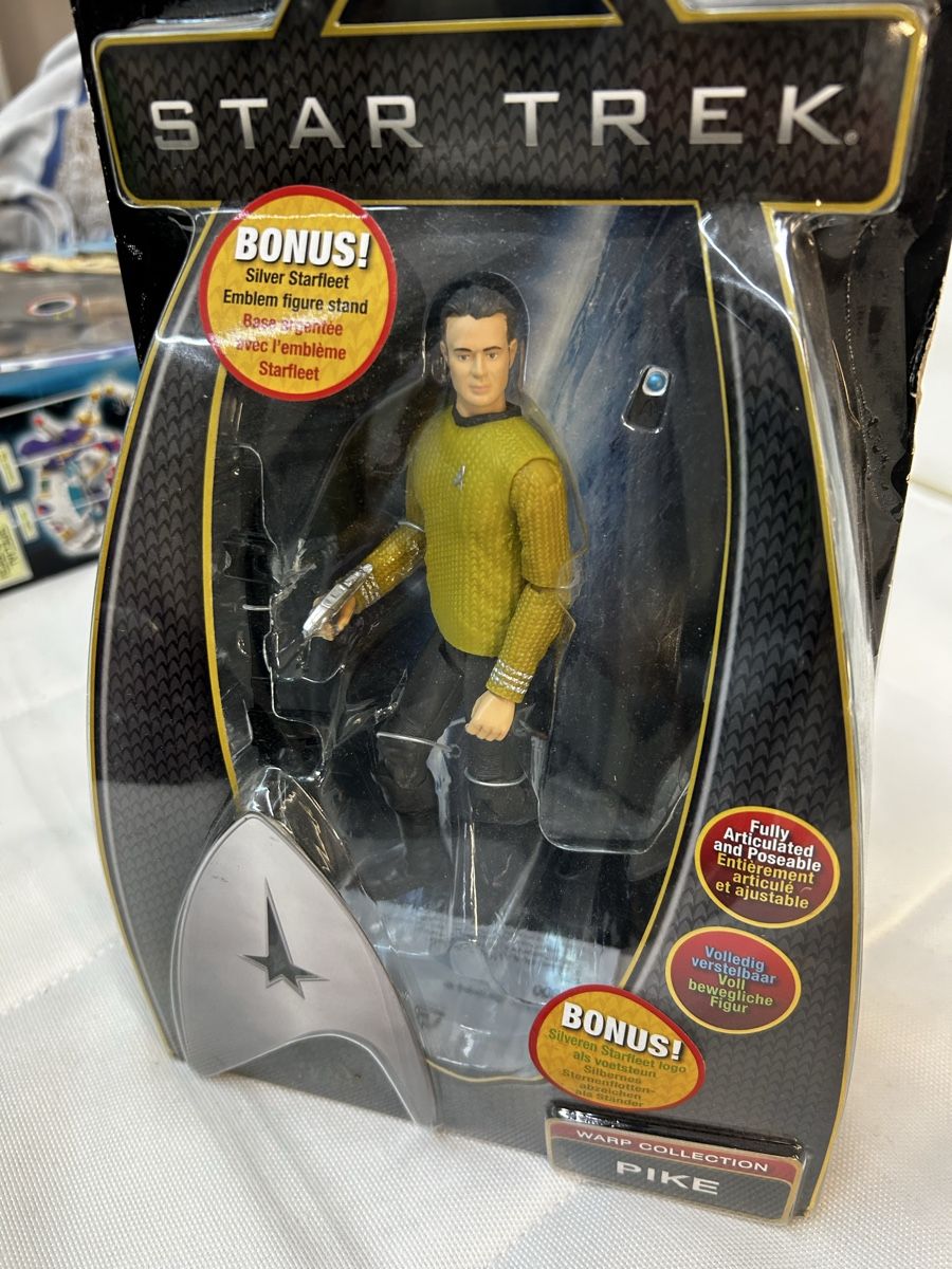 Statuette: Actionfigur Pike / Startrek / Spielfigur / OVP – Nuovo e nell'imballaggio originale da Rüdlingen venduto da Charlesboeni