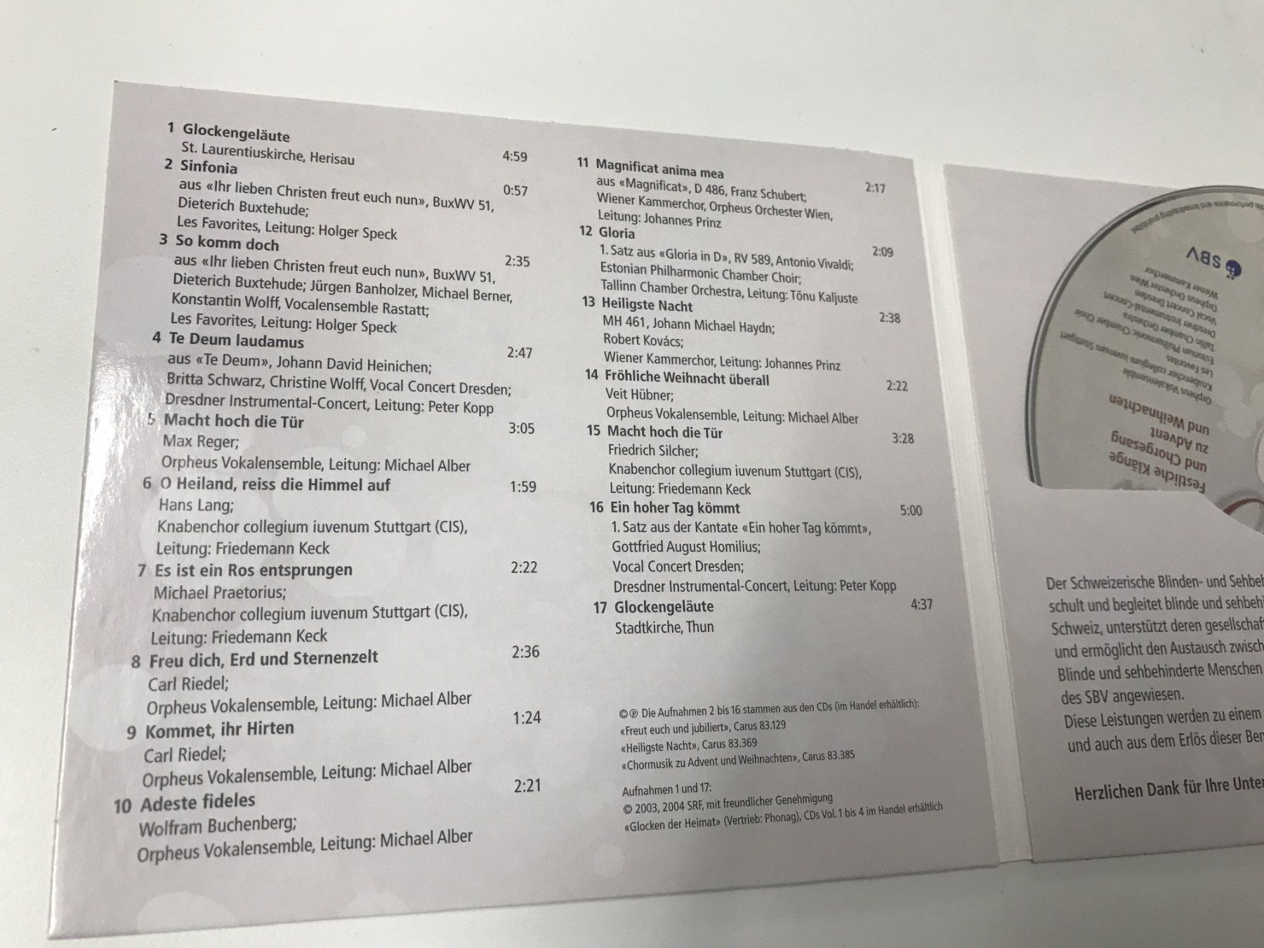 CDs: 2 CDS- Besinnliche Zeiten- Chor – Gebraucht aus Guntershausen von Gloominati 2