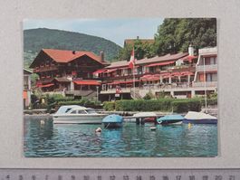 Faulensee, Hotel Restaurant Bar "Bellerive", Boot, Schiff