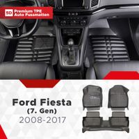 5D Premium Auto Fussmatten Ford Fiesta (7. Gen)  2008-2017