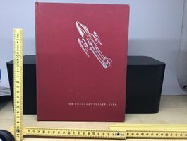 Toblerone Buch, Flugzeug, rot, Sammlerstück ✈️📚🇨🇭