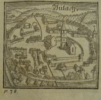 BÜLACH, KUPFERSTICH, BLUNTSCHLI 1742