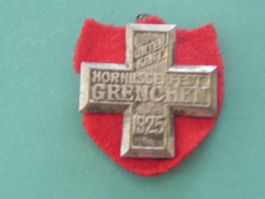 Abzeichen Brosche Hornusserfest 1925 Grenchen Solothurn SO