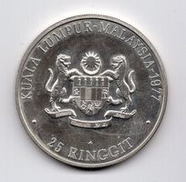 (2542) Malaysia, 25 Ringgit 1977, stgl