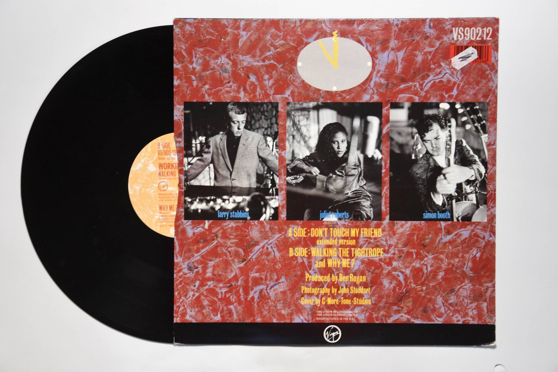 Dischi in vinile: Working Week - Don't Touch my Friend (Maxi Single) – Usato da Belmont-sur-Yverdon venduto da ag97 1