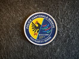 Patch Police Cantonale Genève WTO OMC 2021