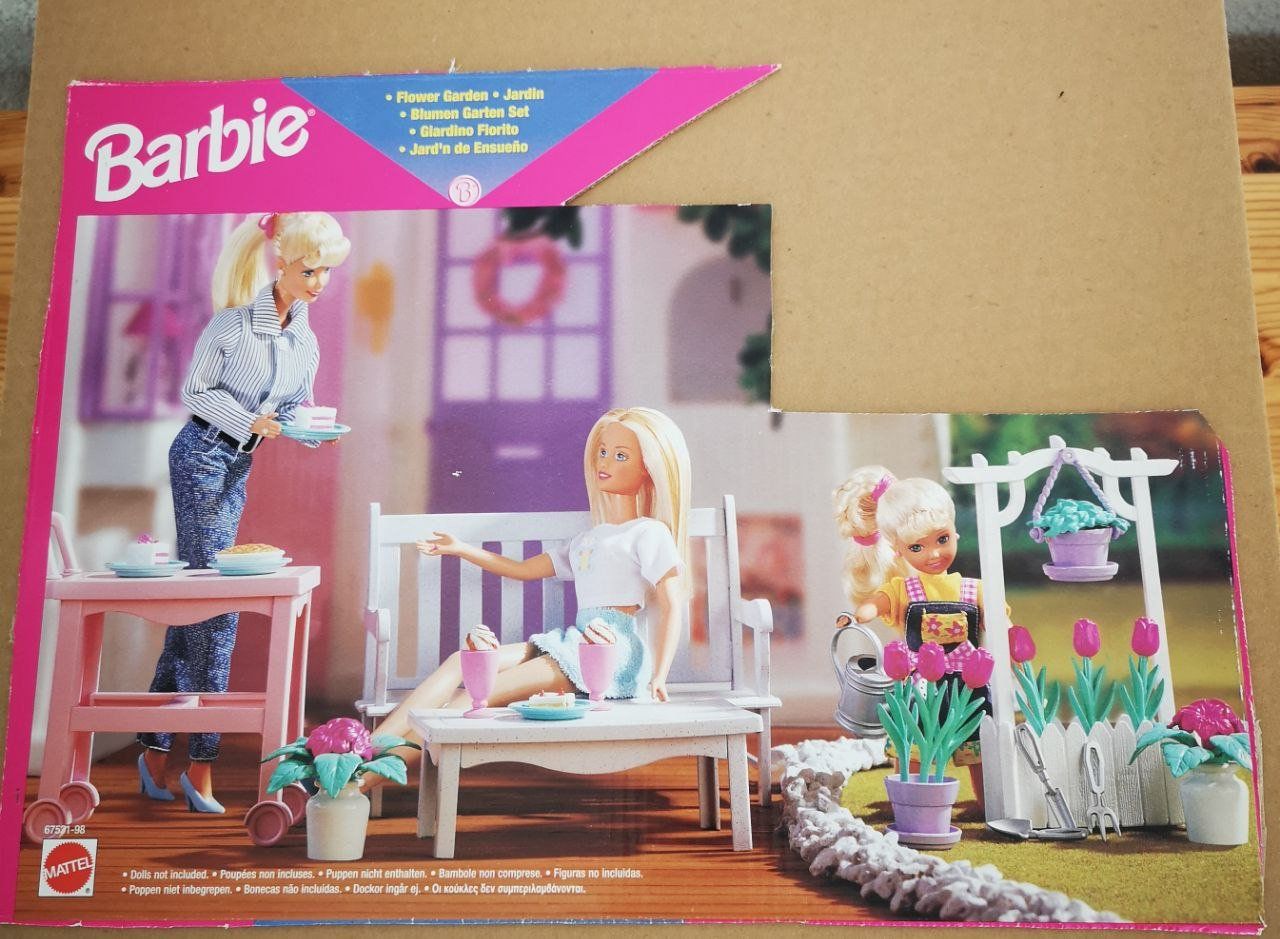 Case e mobili per bambole: Jardin de Barbie – Usato da Boécourt venduto da coco611