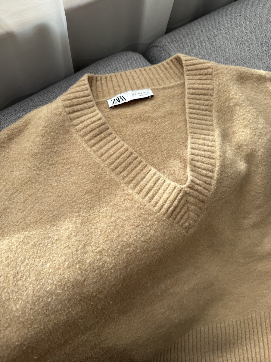 Zara Pullover & Sweatshirts: Zara Knit Sweater - Beige, Size S – Neu (gemäss Beschreibung) aus Zürich von aar_9mtz 2