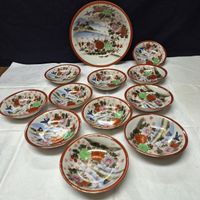 Versand möglich! Vintage asiatische Teller,  1 Schale