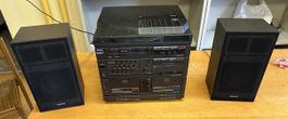 Philips F1652/30 Stereoanlage Plattenspieler Boxen Belgien