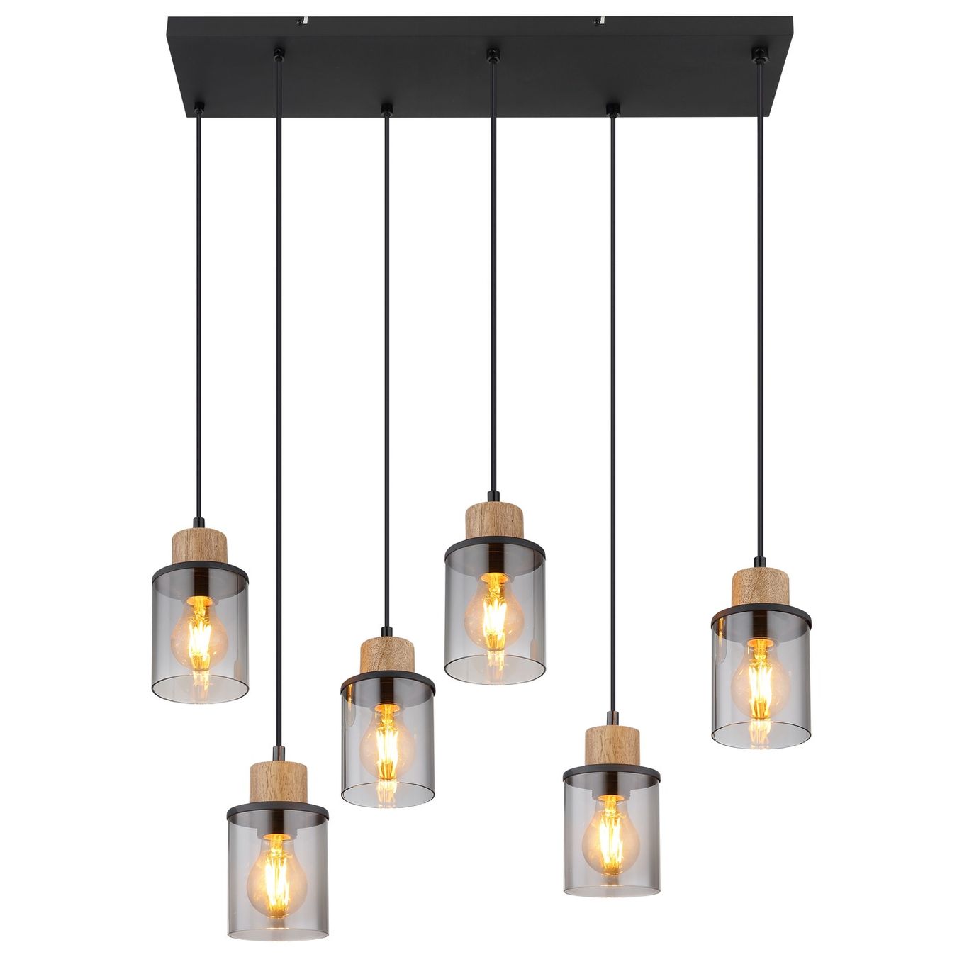 Lampadari & plafoniere: Pendelleuchte, 6 Strahler, 62 cm x 18 cm – Nuovo (secondo la descrizione) da Kreuzlingen venduto da Smart-Light 2