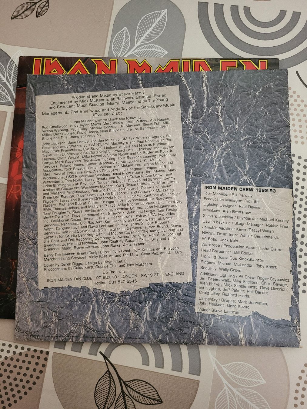 Vinyles: Iron Maiden - A Real Dead One  – D'occasion à Fribourg par Nuno_Dias 6
