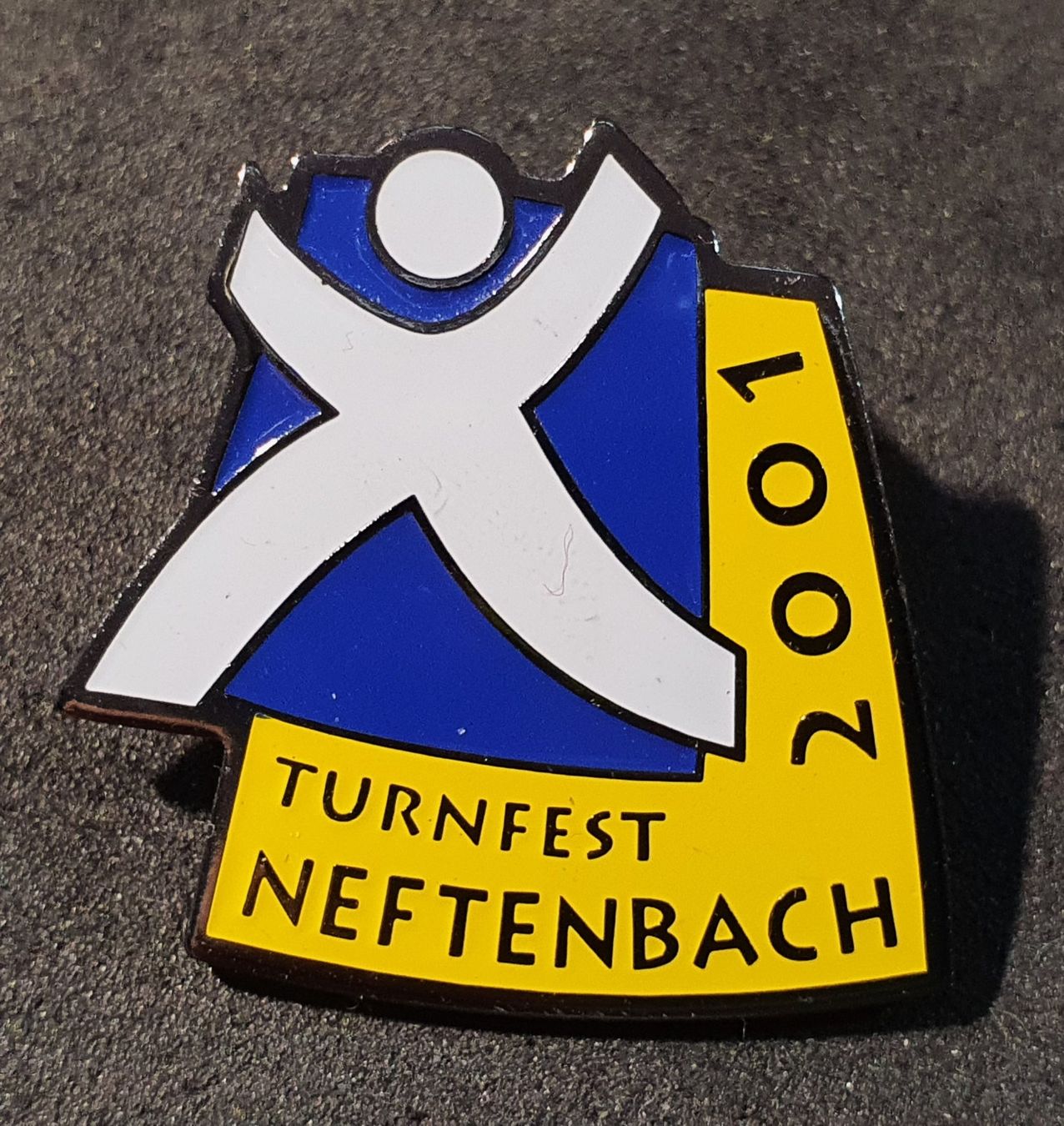 Plaketten & Abzeichen: Y384 - Pin Turnfest Neftenbach 2001 – Gebraucht aus Reinach BL von Boston-Verkauf