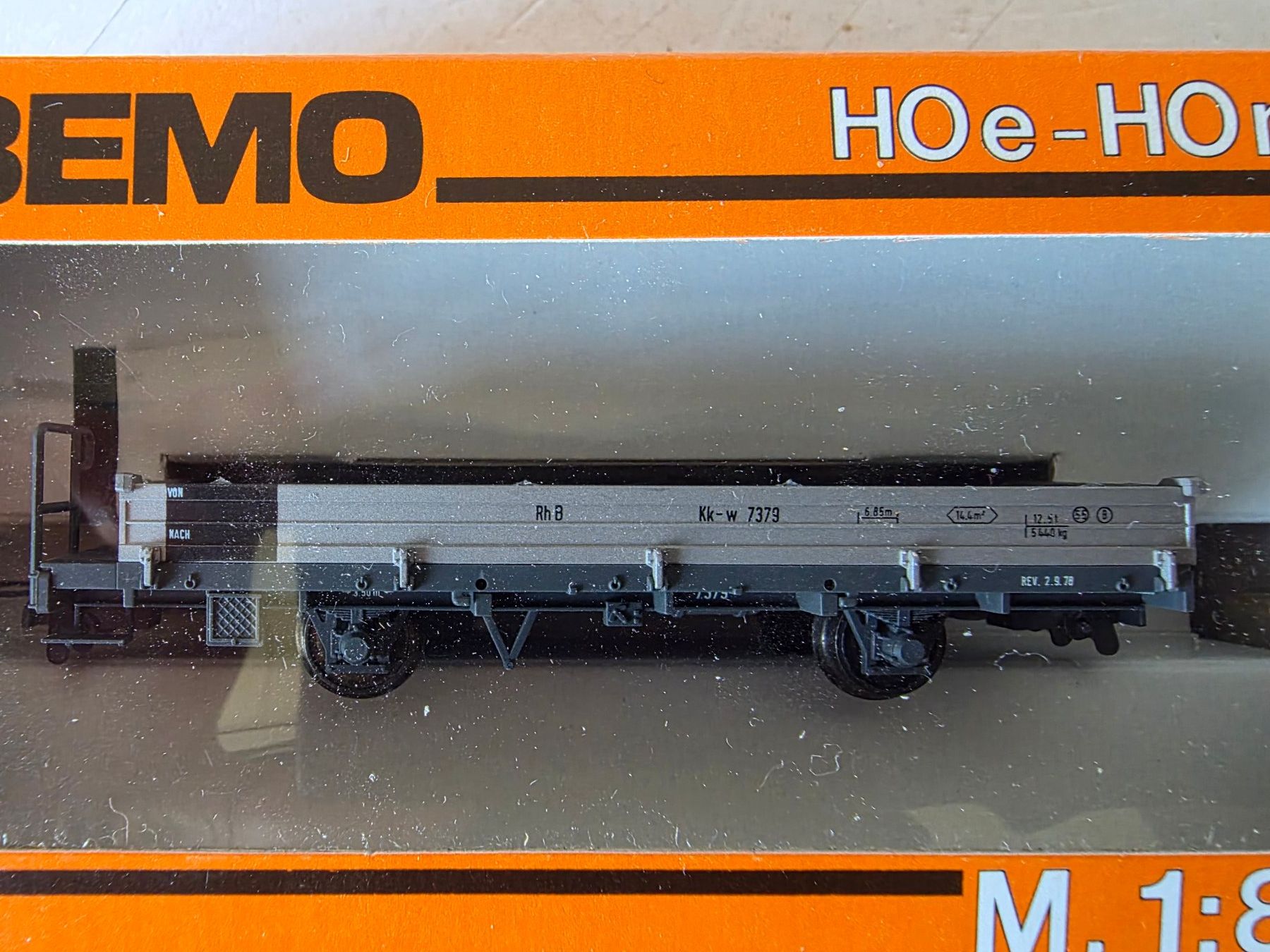 Bemo Modelleisenbahnen: 5 Stück verschiedene RhB Güterwagen – Neu (gemäss Beschreibung) aus Seuzach von Loeckeli01 4