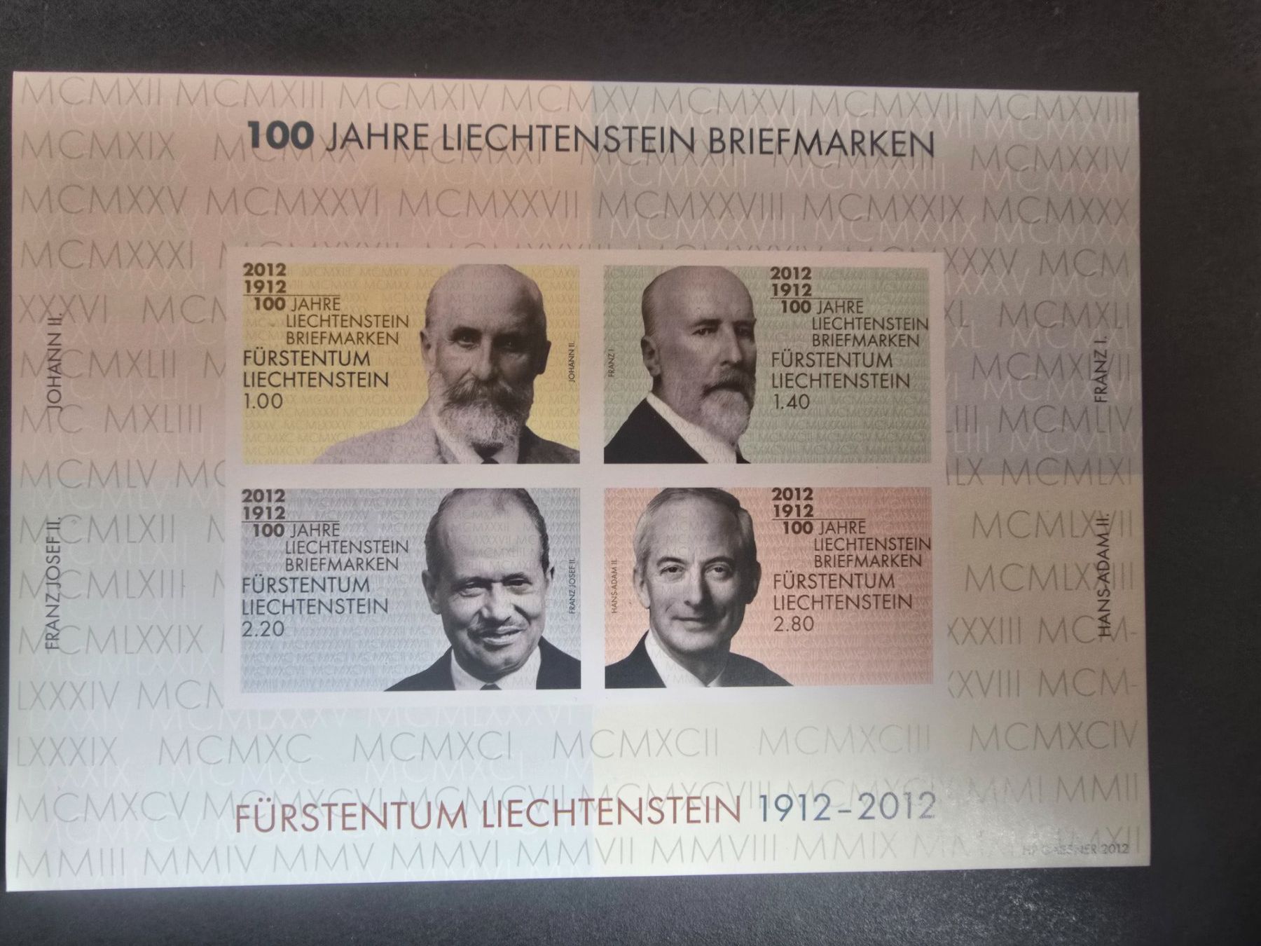 Tutti i francobolli: 100 Jahre Liechtenstein Briefmarke postfrisch – Usato da triesenberg venduto da wisi369