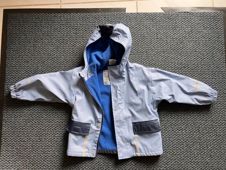 Regenjacke gefüttert, Grösse 110-116