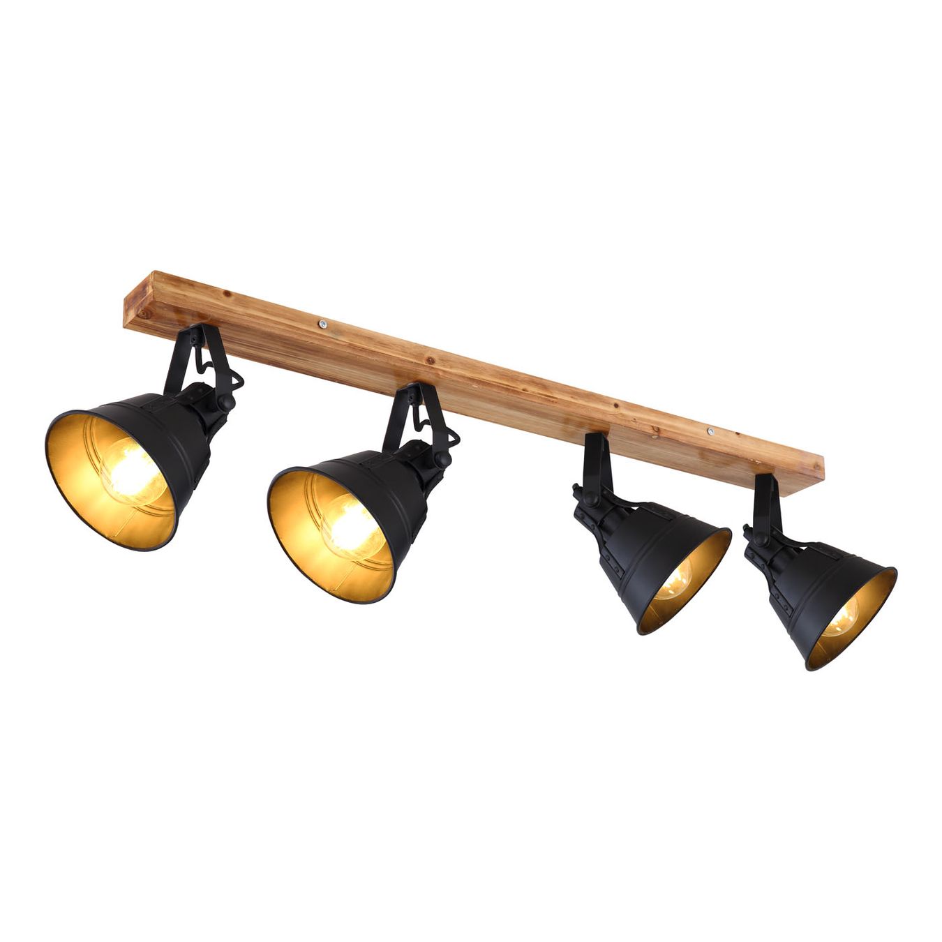 Lampade: 4er Strahler, Holz, 82 cm x 14 cm – Nuovo (secondo la descrizione) da Kreuzlingen venduto da Smart-Light