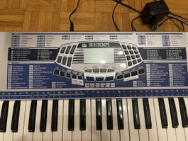 Bontempi PM 683 Keyboard / Digitalpiano mit Netzteil