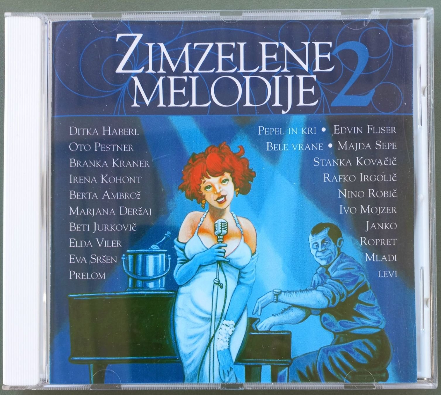 CD: CD - Zimzelene Melodije - Slowenische Schlager – Usato da Niederuzwil venduto da lubimaja