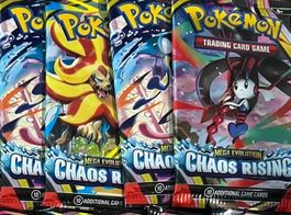 4x Pokemon Chaos Rising boosters EN