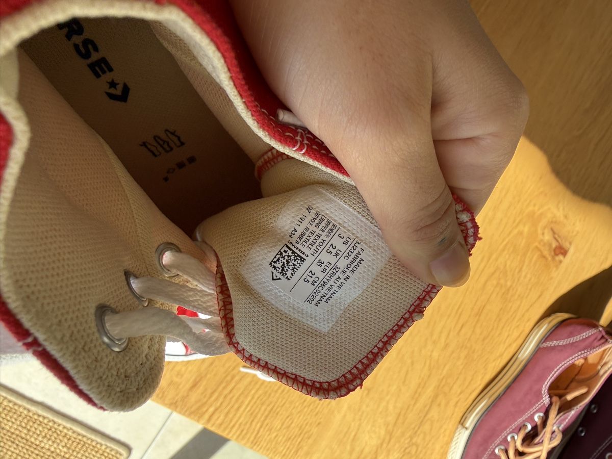 Herrenschuhe: Baskets Converse – Neu (gemäss Beschreibung) aus Cheyres von SaraNovoa 3